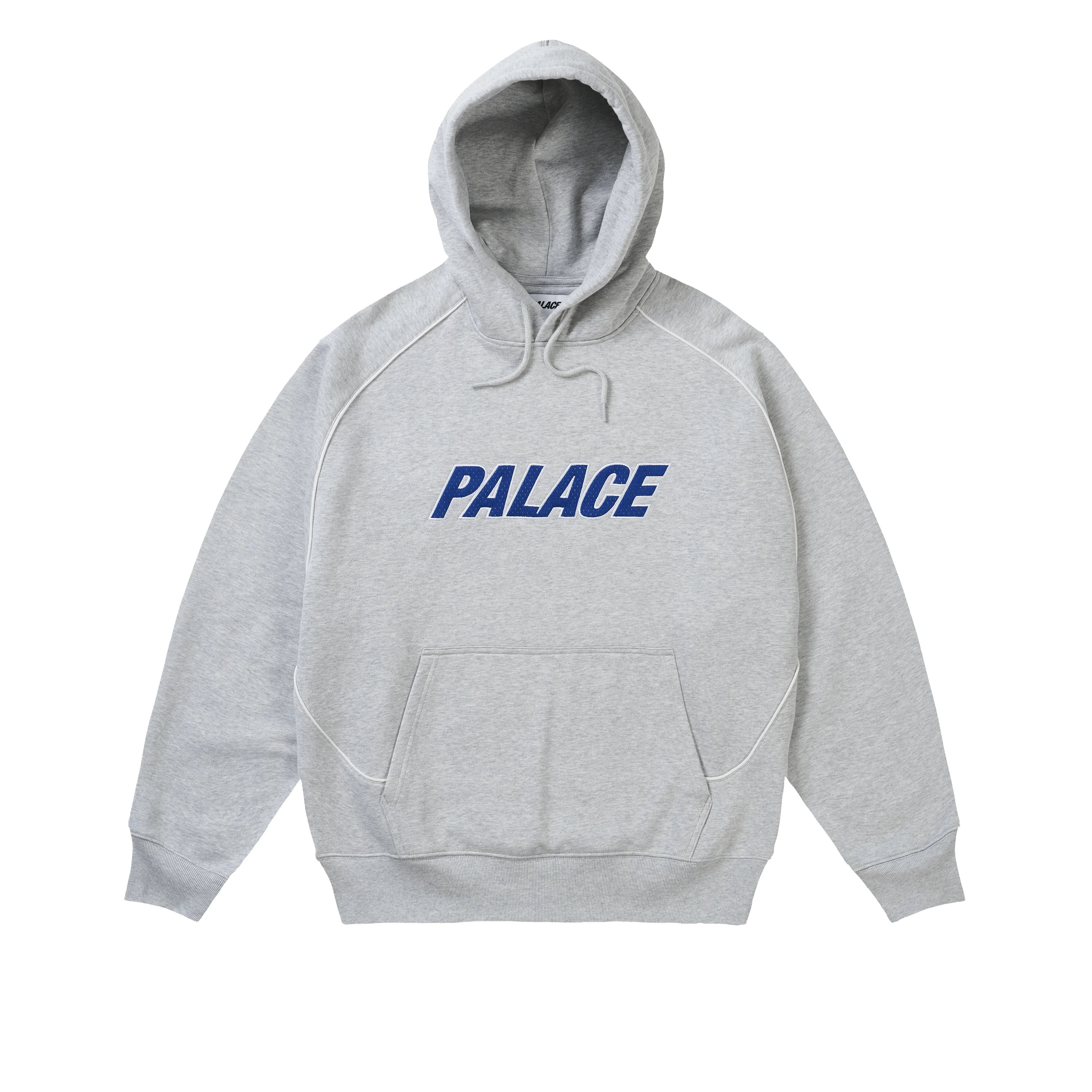LINE IT UP HOOD GREY MARL - 1