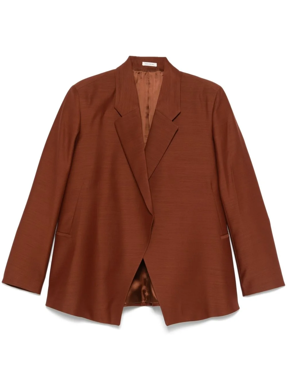 open-front blazer - 1