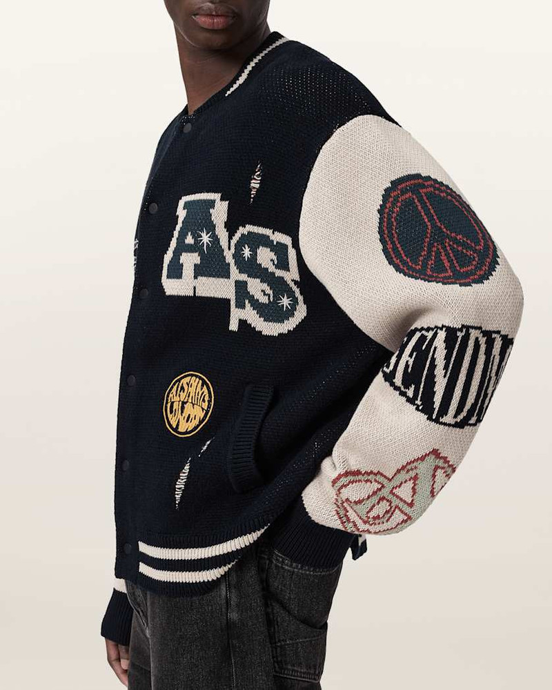 CHASE JACQUARD KNIT CARDIGAN 3