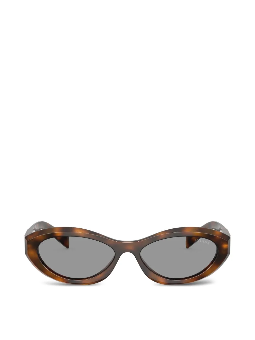 oval-frame sunglasses - 1