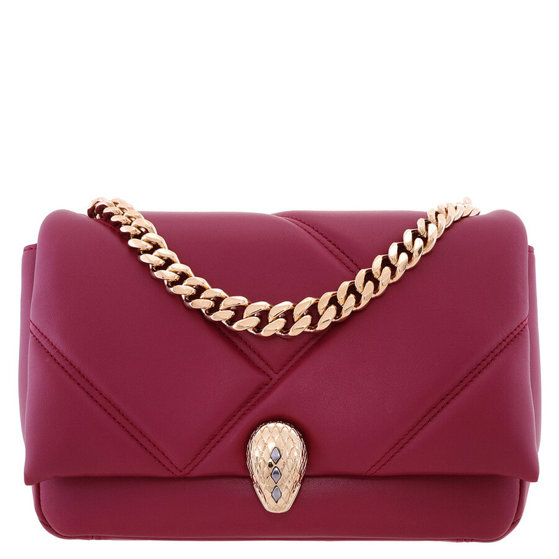 Bvlgari Serpenti Cabochon Maxi Chain Shoulder Bag - 1