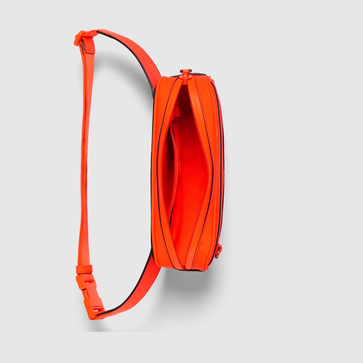 GG rubber-effect belt bag - 6