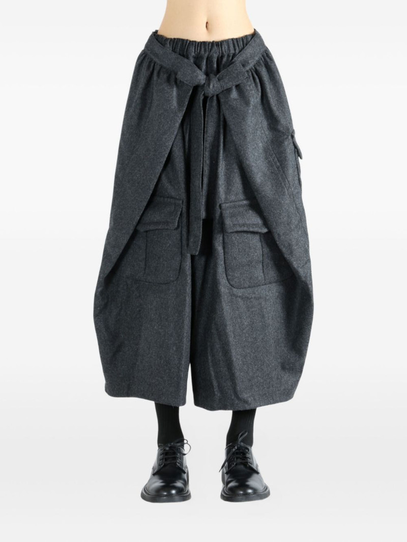 Comme des Garçons Comme des Garçons elasticated-waist trousers outlook