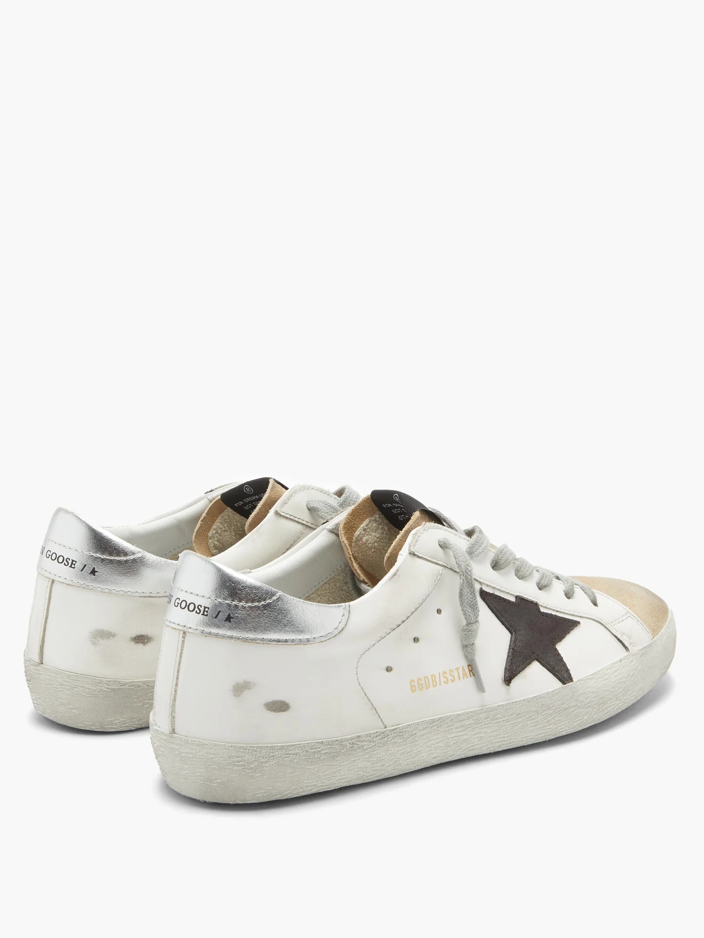 Superstar leather trainers - 4