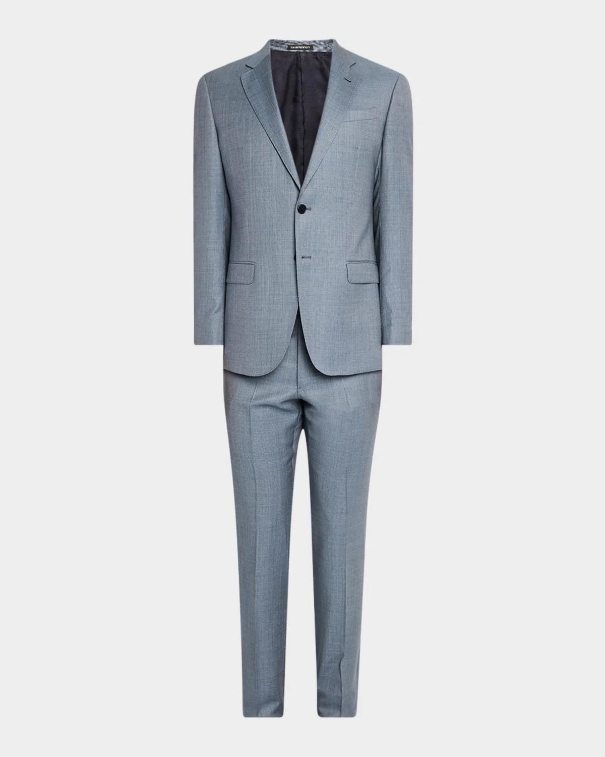 Men's Wool-Viscose Micro-Dot Suit - 1