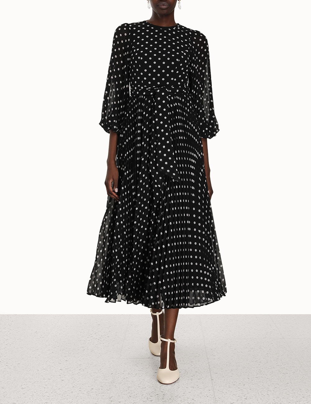 SUNRAY LONG SLEEVE MIDI - 2