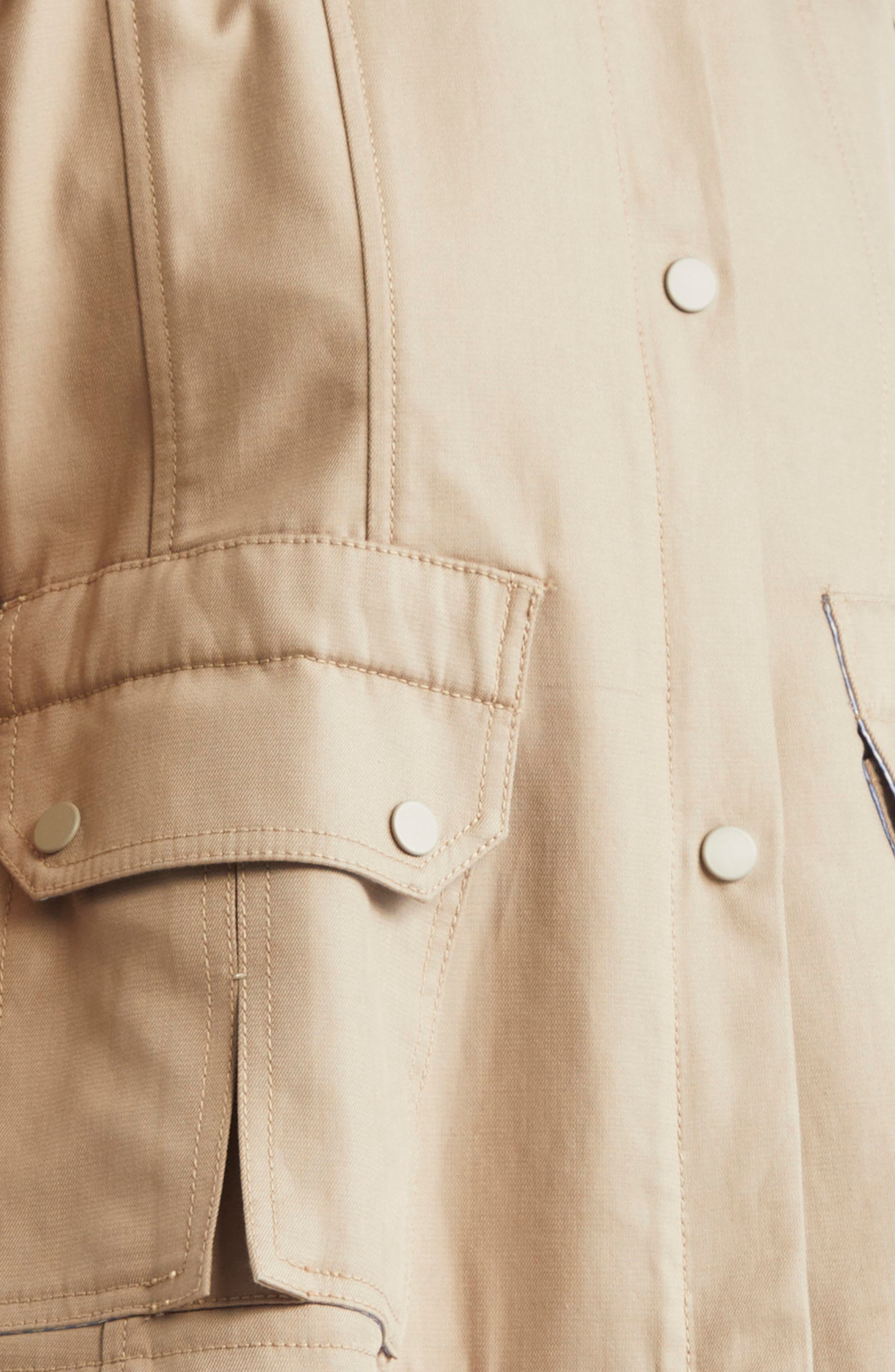 3.1 Phillip Lim Crop Barn Jacket in Praline Multi at Nordstrom - 7