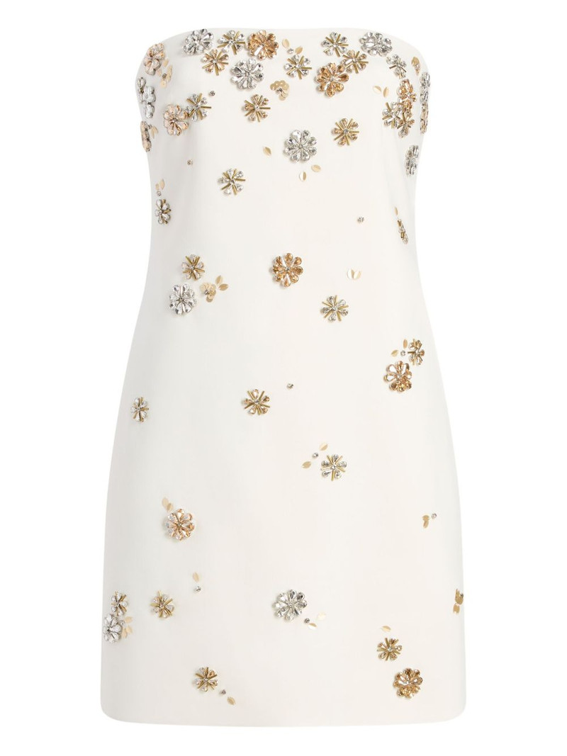 tumbling flowers strapless samia dress 1