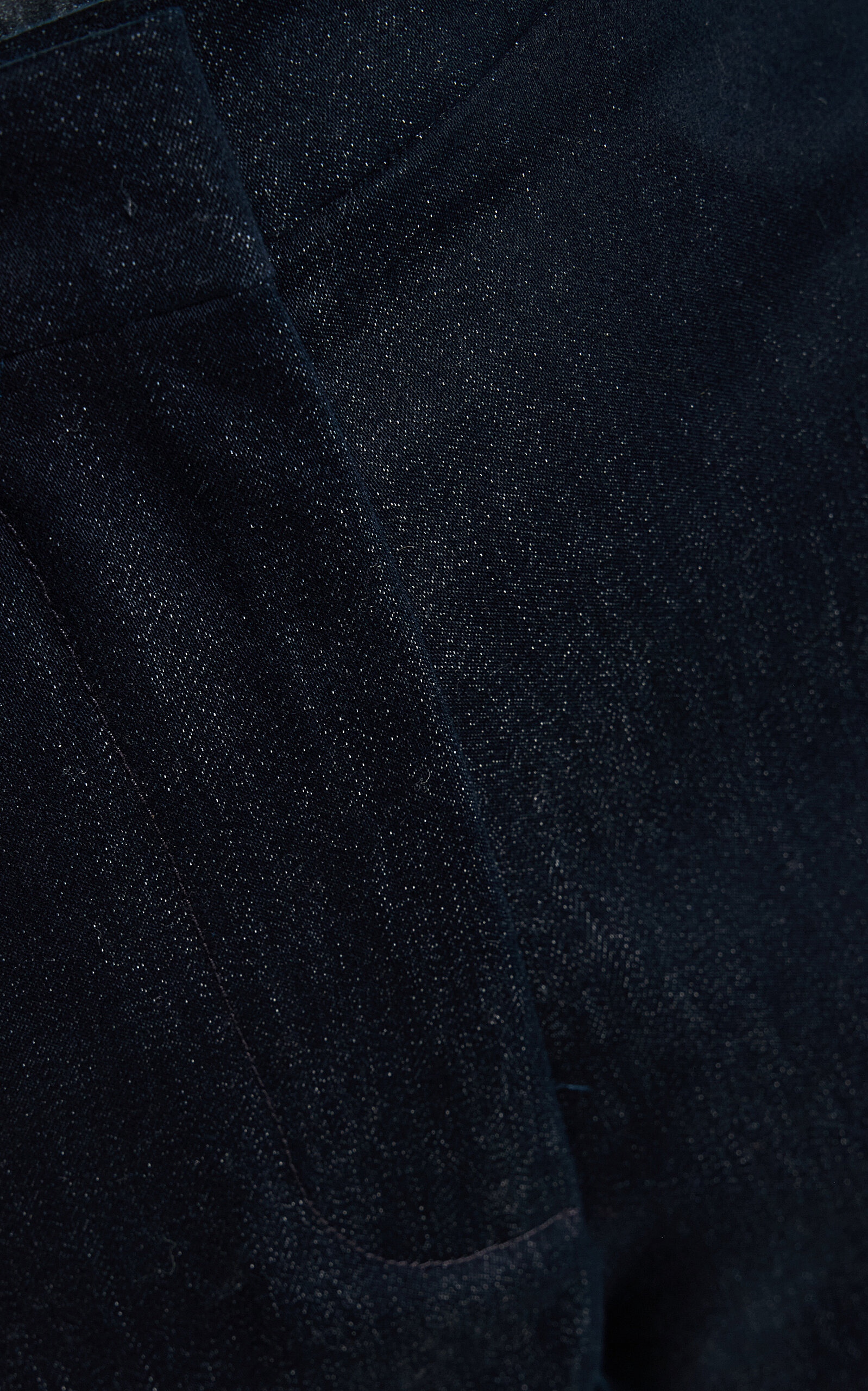 Grace Chambray Straight-Leg Pants dark wash - 5