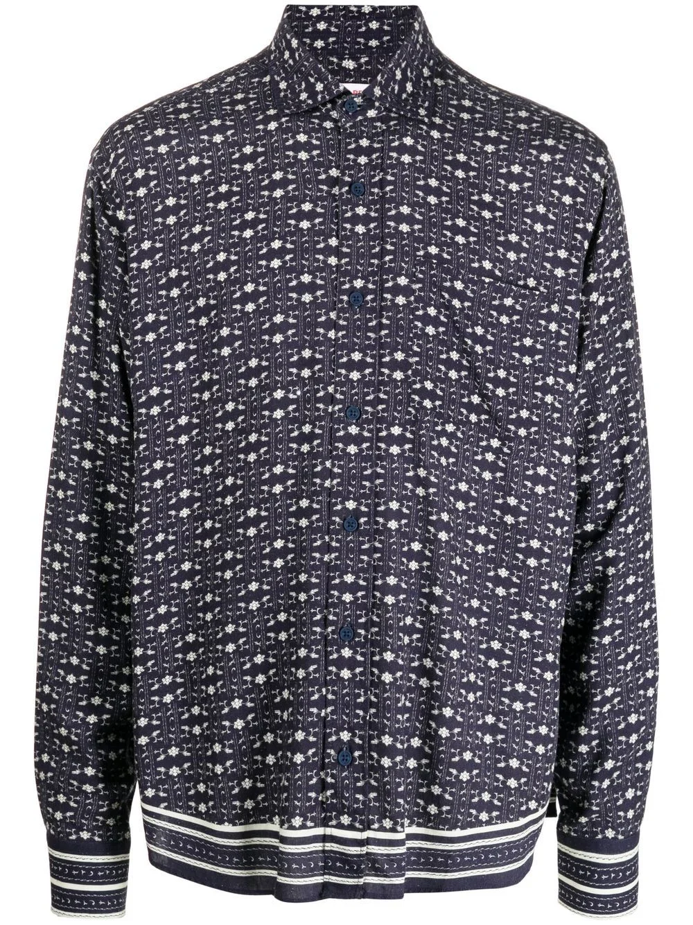 Grasmoor bandana-print shirt - 1