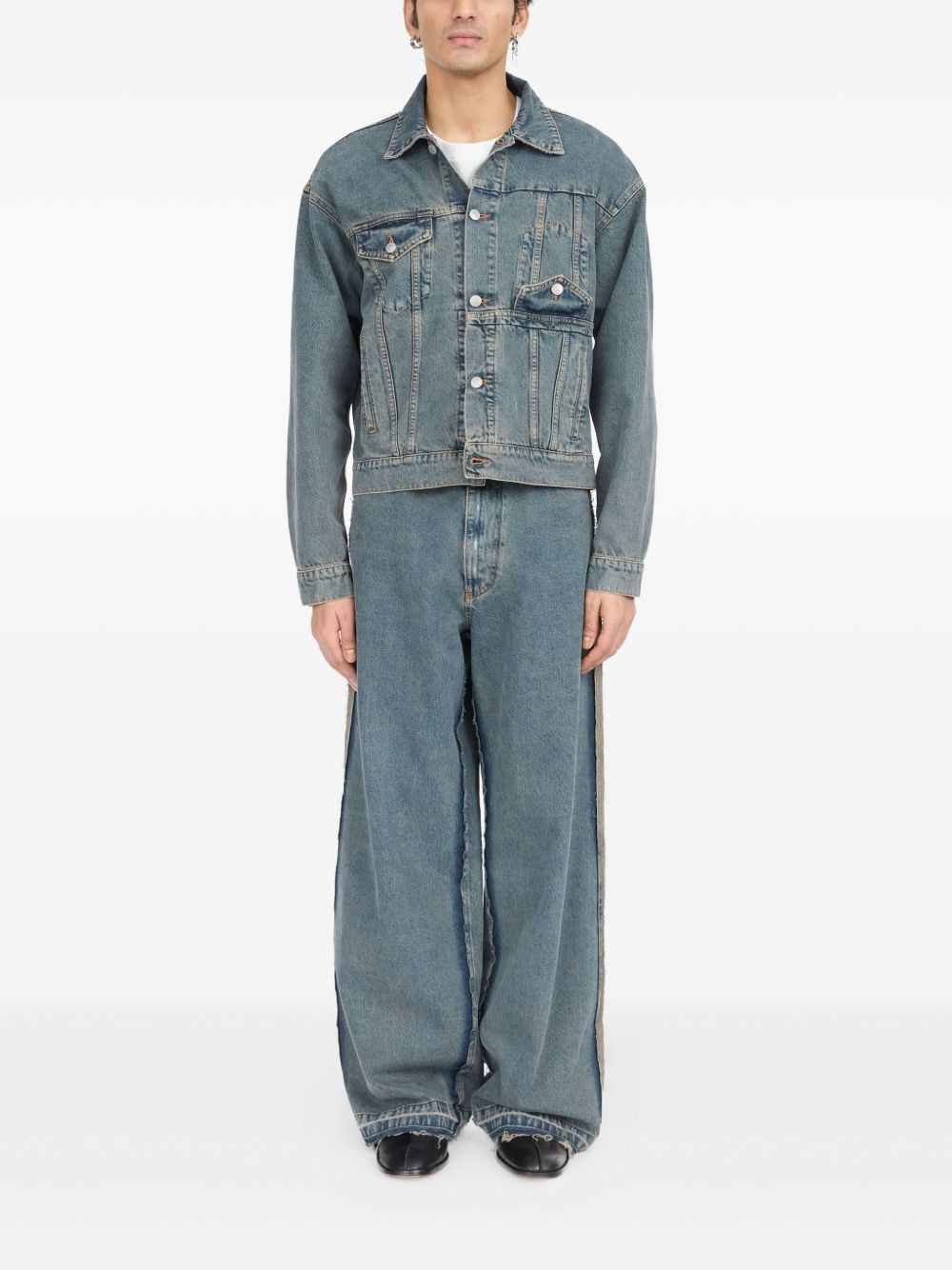 Denim cotton jacket - 3