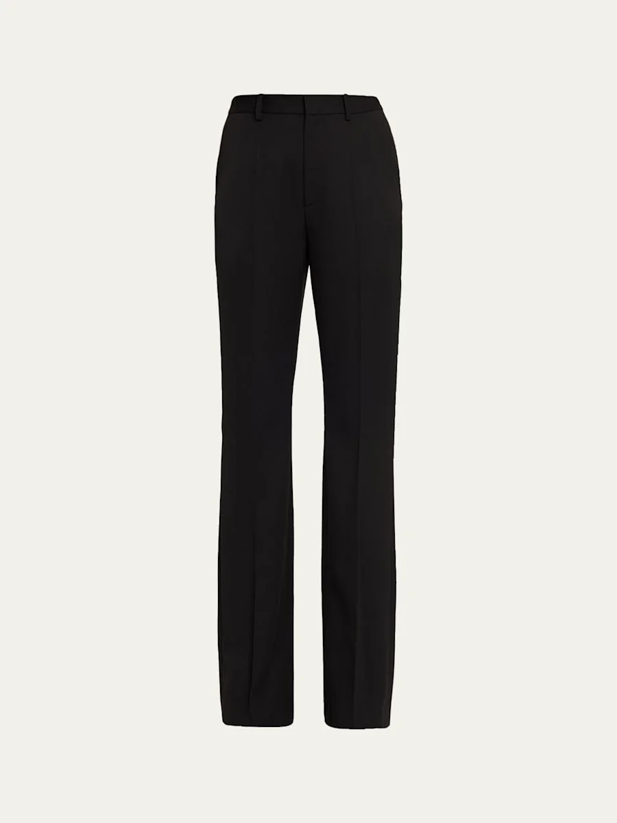 Wrigley Grain De Poudre Bootcut Pants - 1