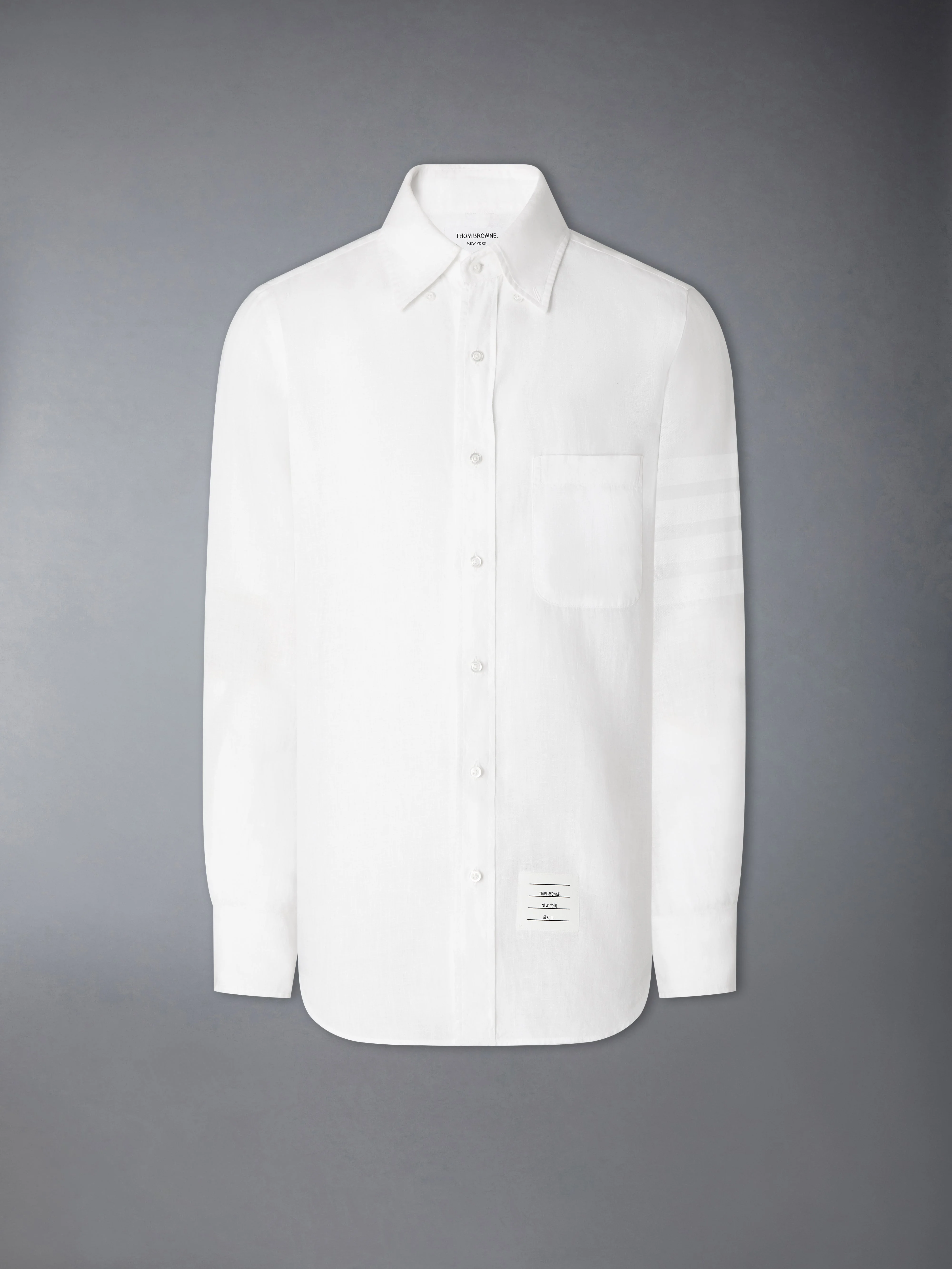 LINEN 4-BAR SHIRT - 1