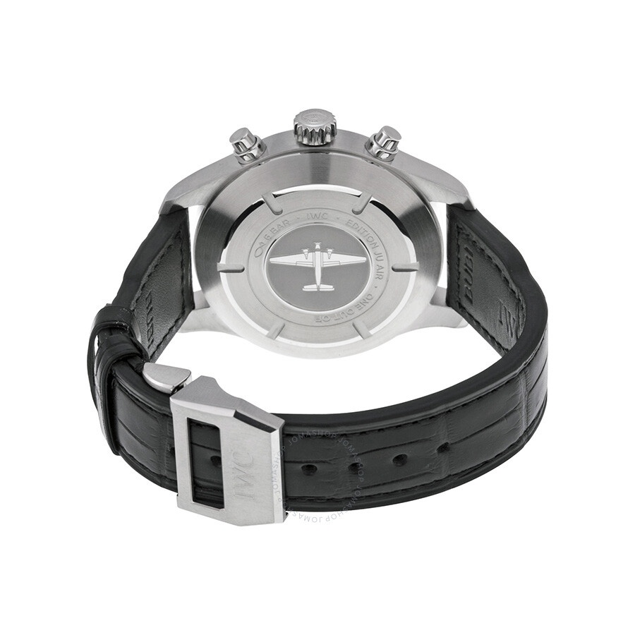 IWC Pilot Spitfire Silver Dial Chronograph Men's Watch IW387809 - 3