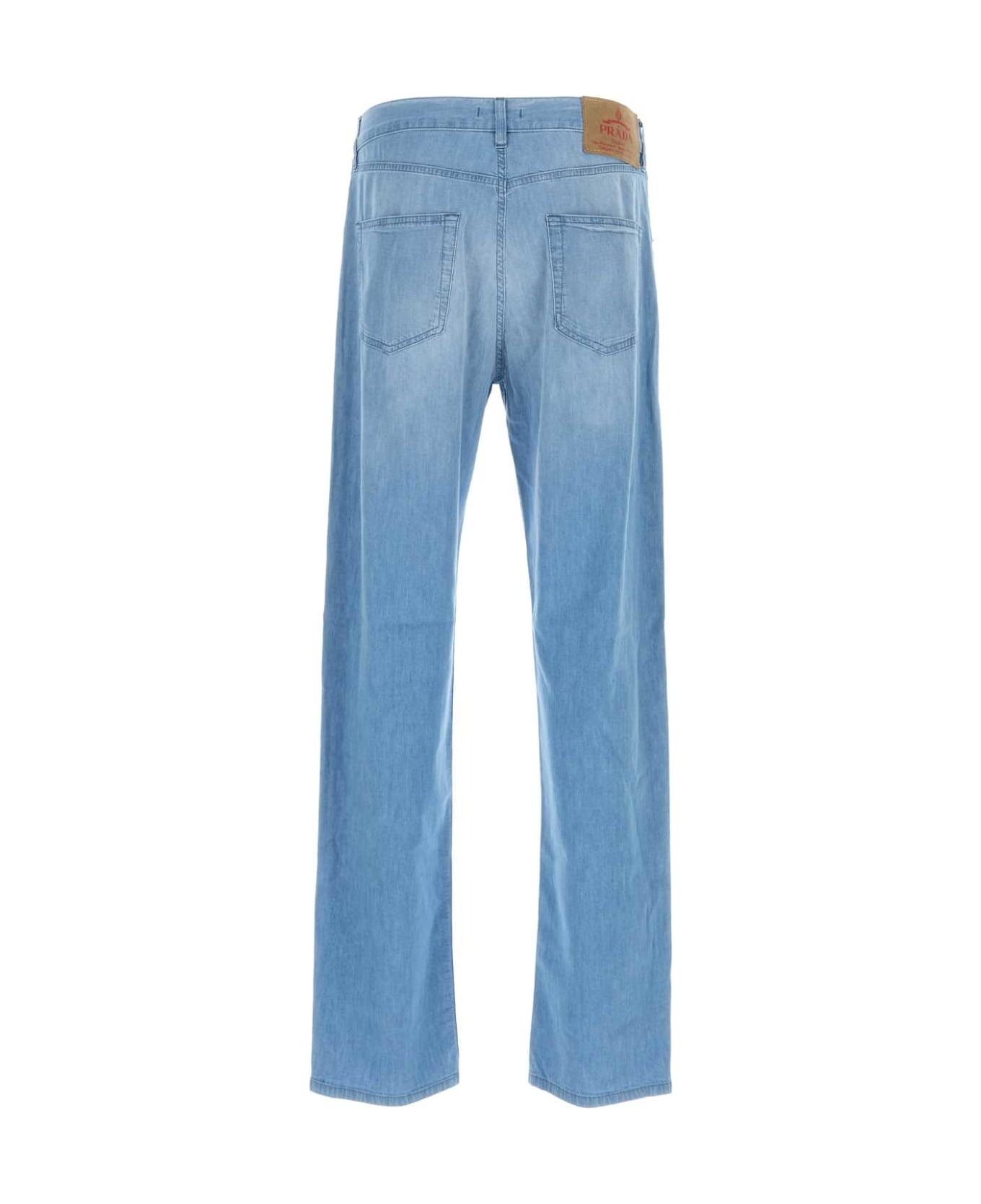 Light Blue Denim Jeans - 2