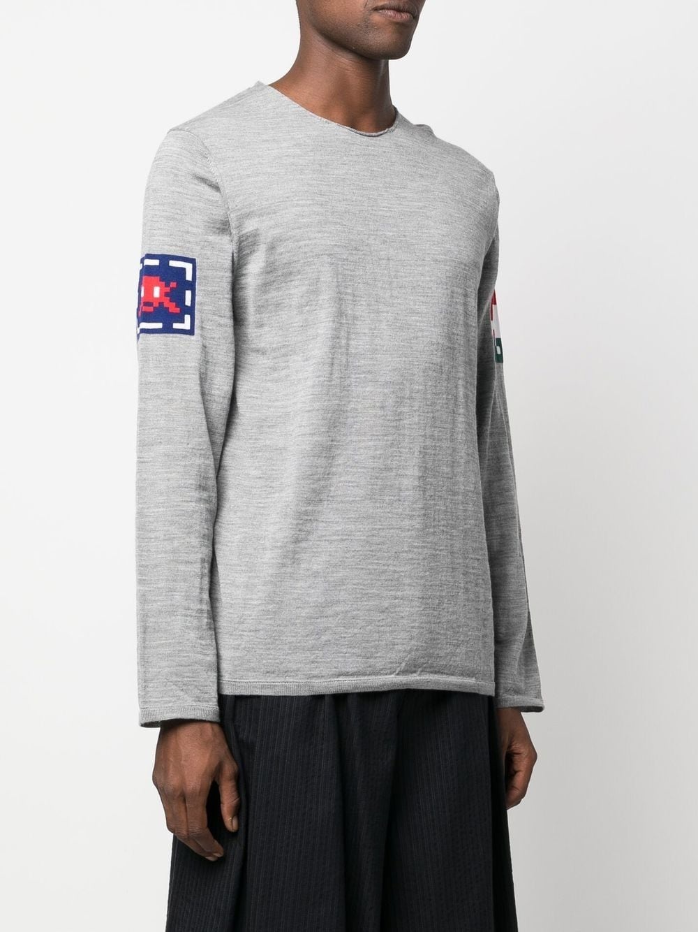 graphic-print long-sleeved sweatshirt - 3