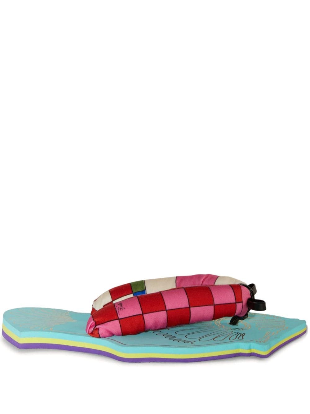 Scuba Marmo-print sandals - 1