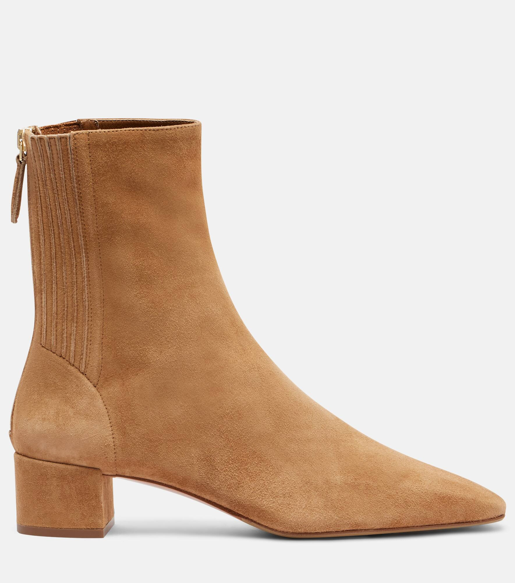 Saint Honore 35 suede ankle boots - 4