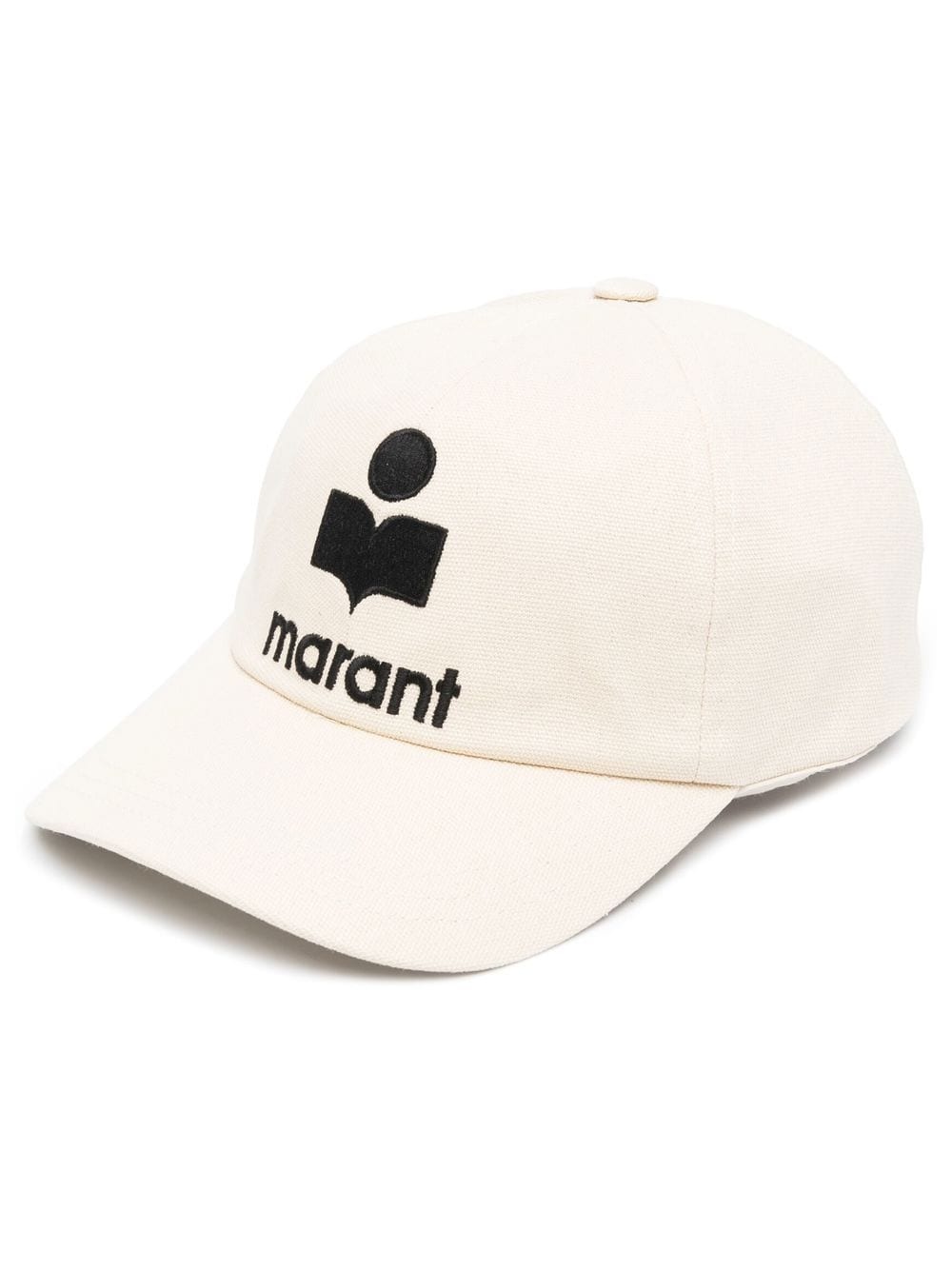 embroidered-logo baseball cap - 1