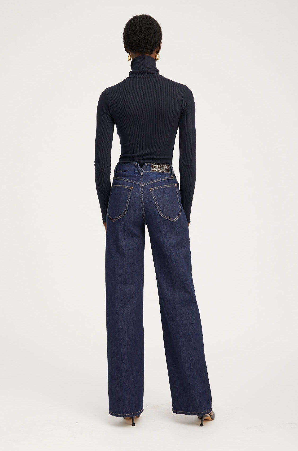 JOAN VINTAGE WIDE LEG DENIM - 4