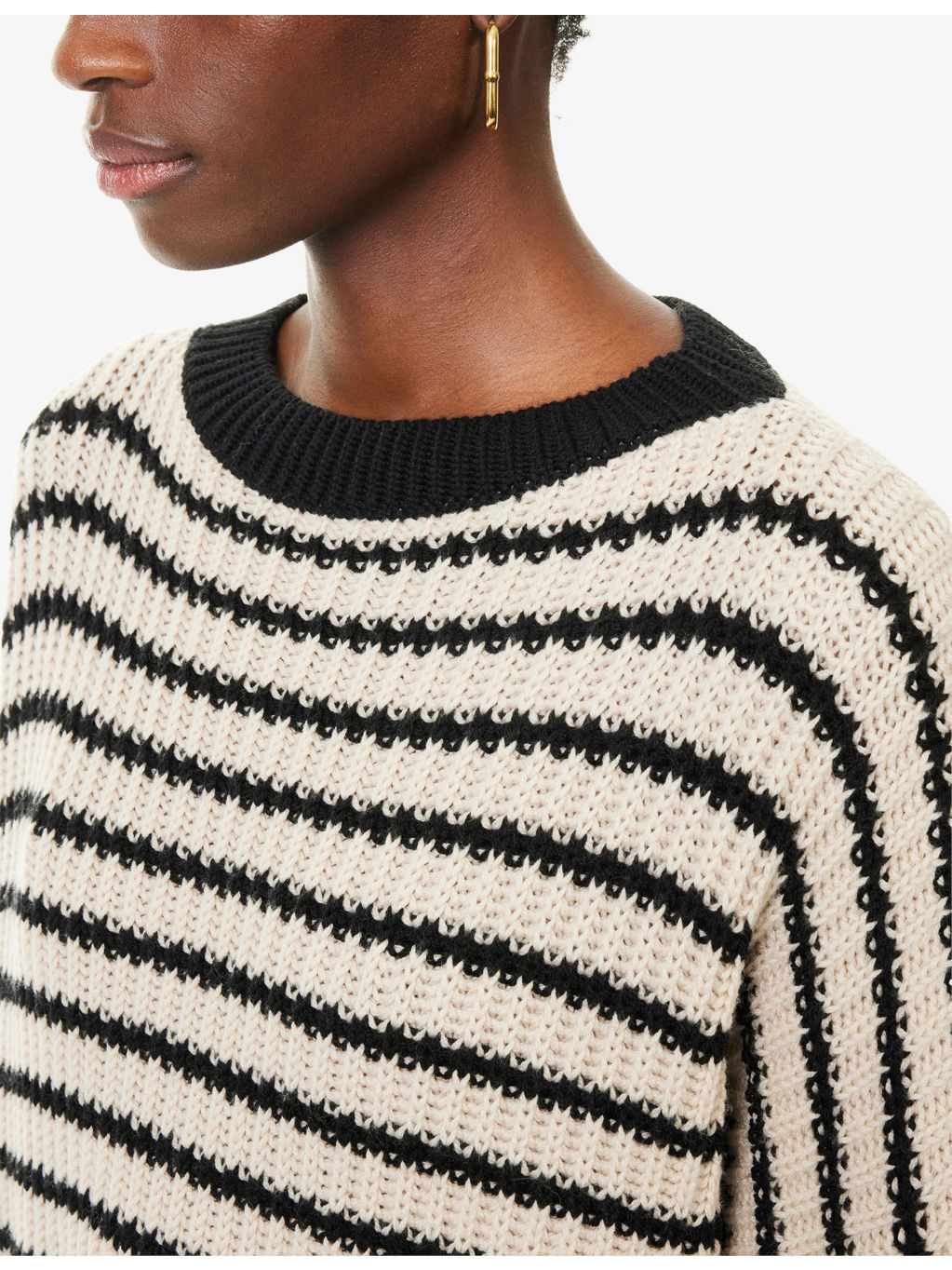 Ezor Striped Wool Jumper - 5