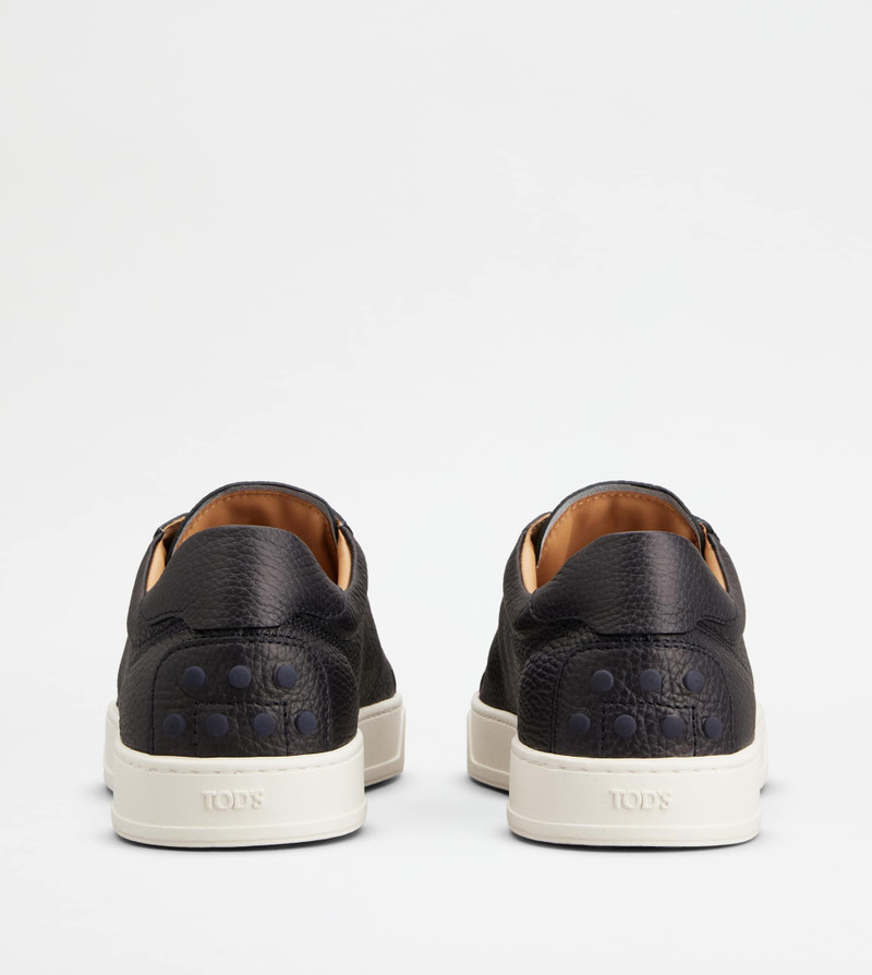 Tod's SNEAKERS IN LEATHER - BLUE outlook
