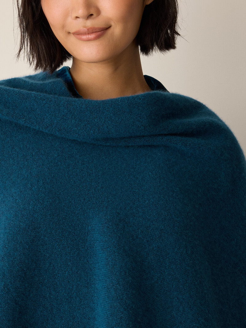 Cashmere Silk Boucle Bliss Serape 4
