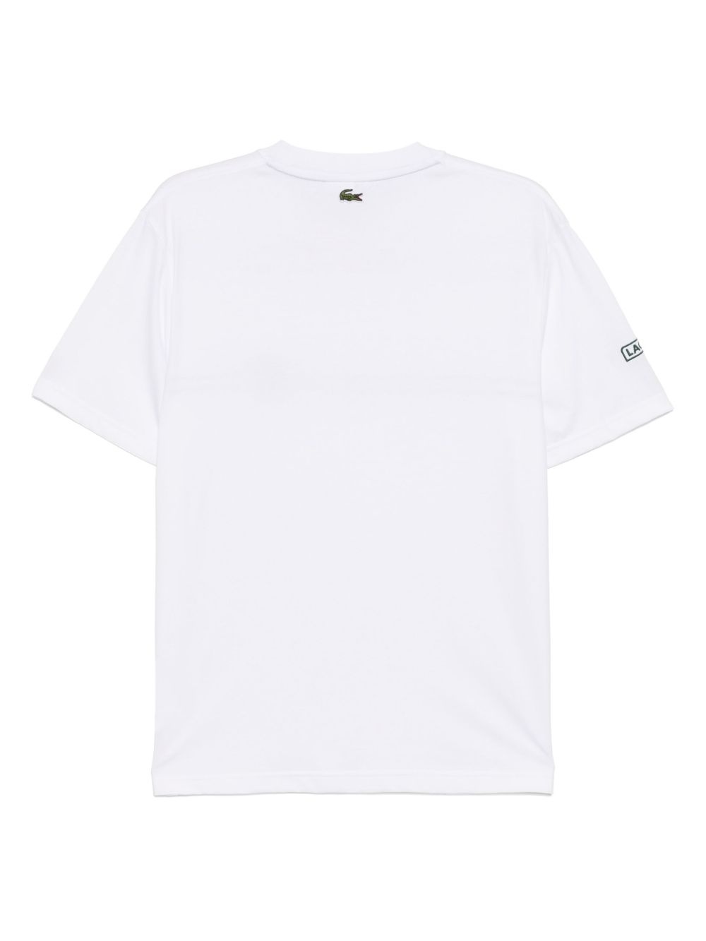 printed embroidered T-shirt - 2