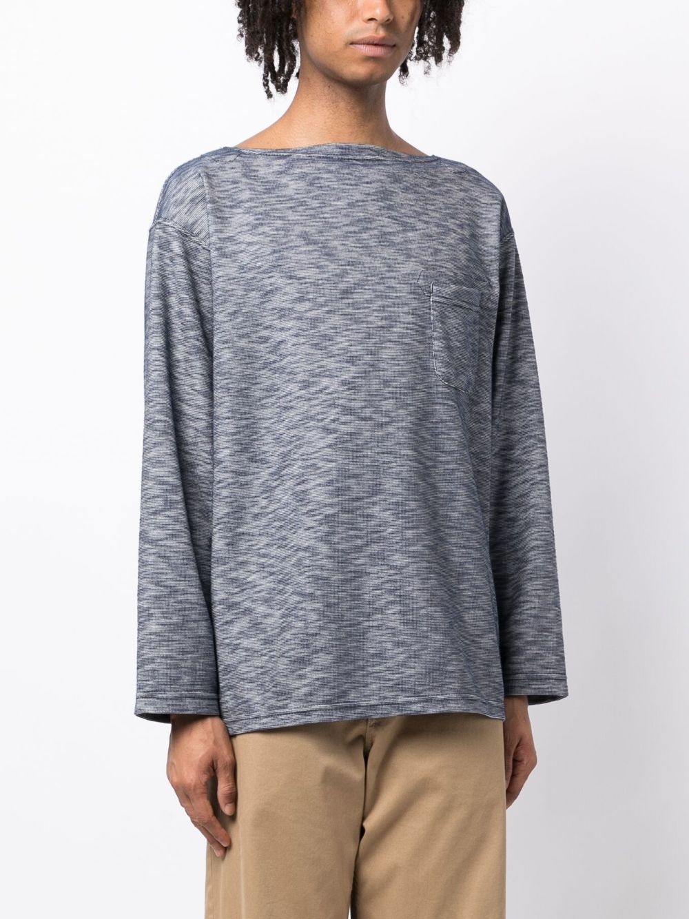 Basque slub-texture sweatshirt - 3