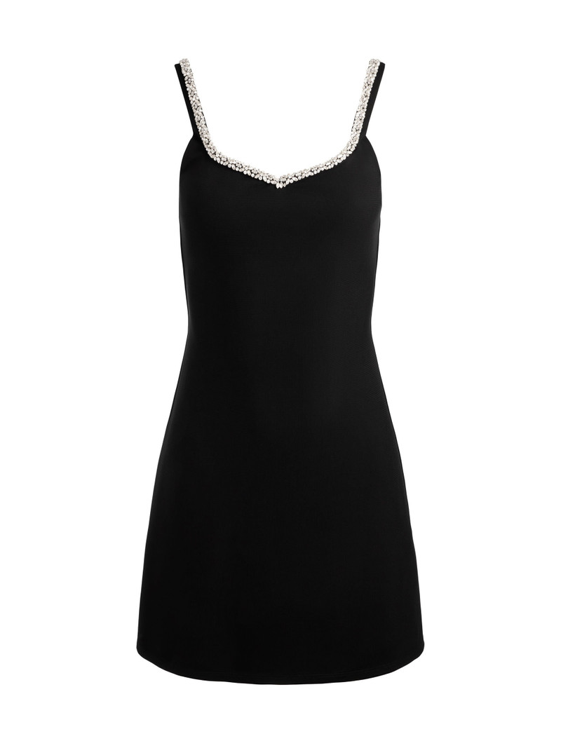 EVE EMBELLISHED TRIM MINI DRESS 7