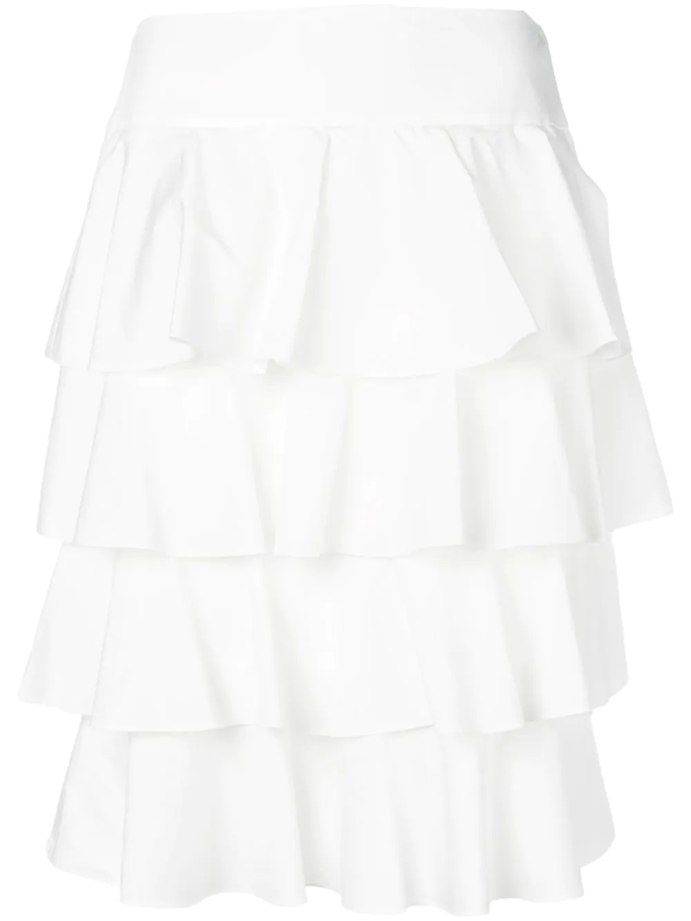 tiered layered skirt - 1