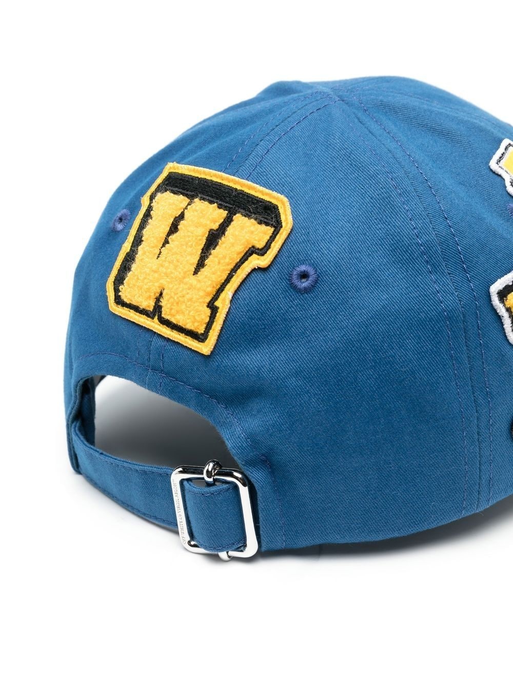 logo-embroidered cotton baseball cap - 2