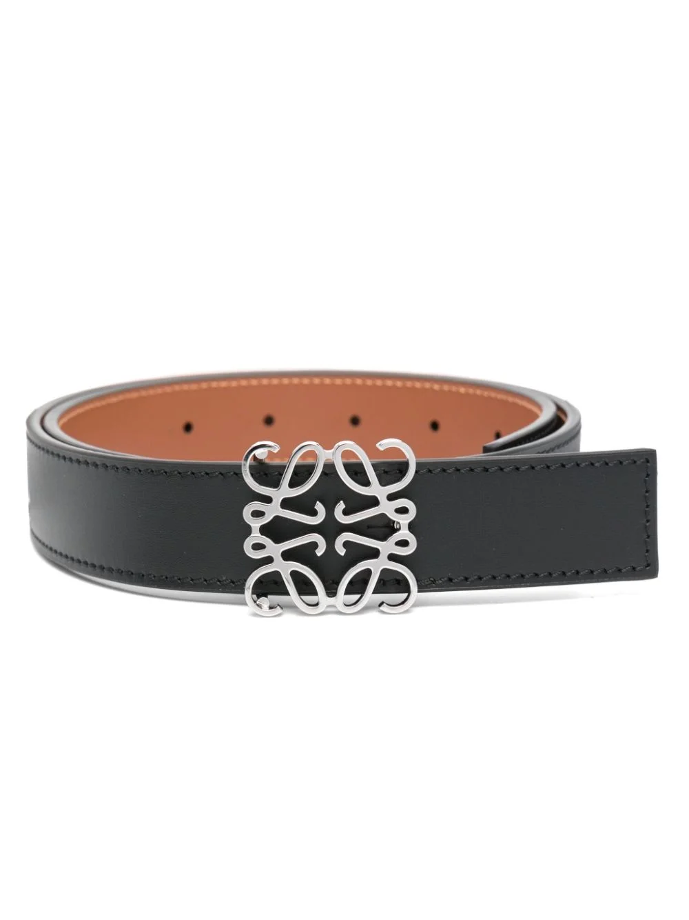 Loewe Women Anagram Leather Belt - 1
