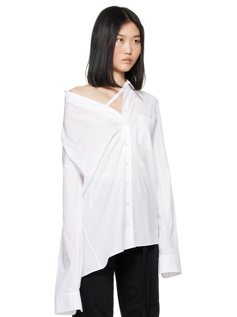 Ann Demeulemeester White Jula Shirt outlook
