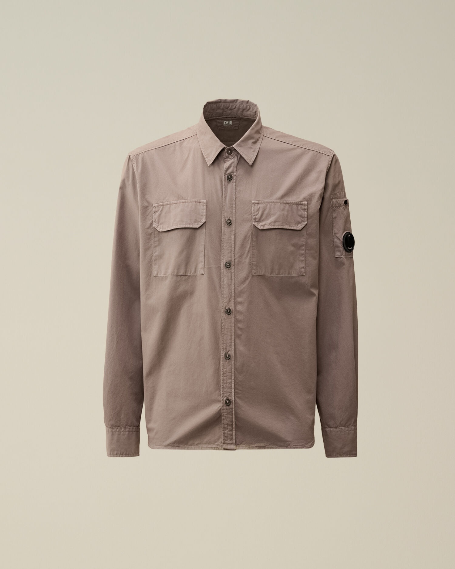 Organic Gabardine Buttoned Lens Shirt - 1