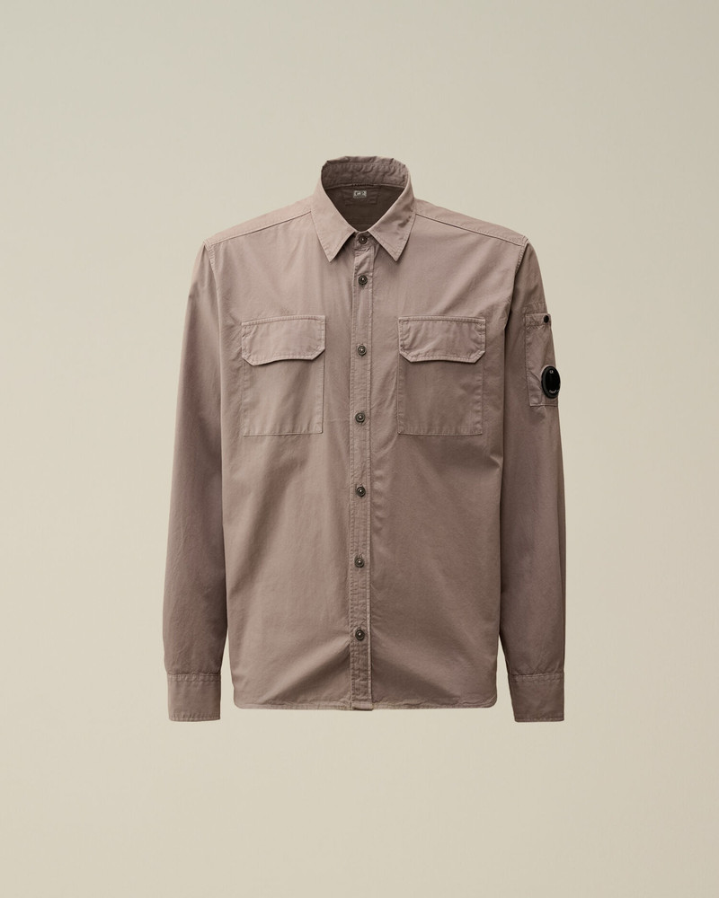 Organic Gabardine Buttoned Lens Shirt 1