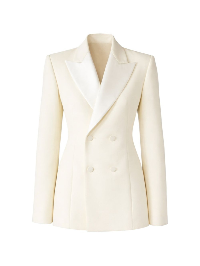 double-breasted peak-lapels blazer 1