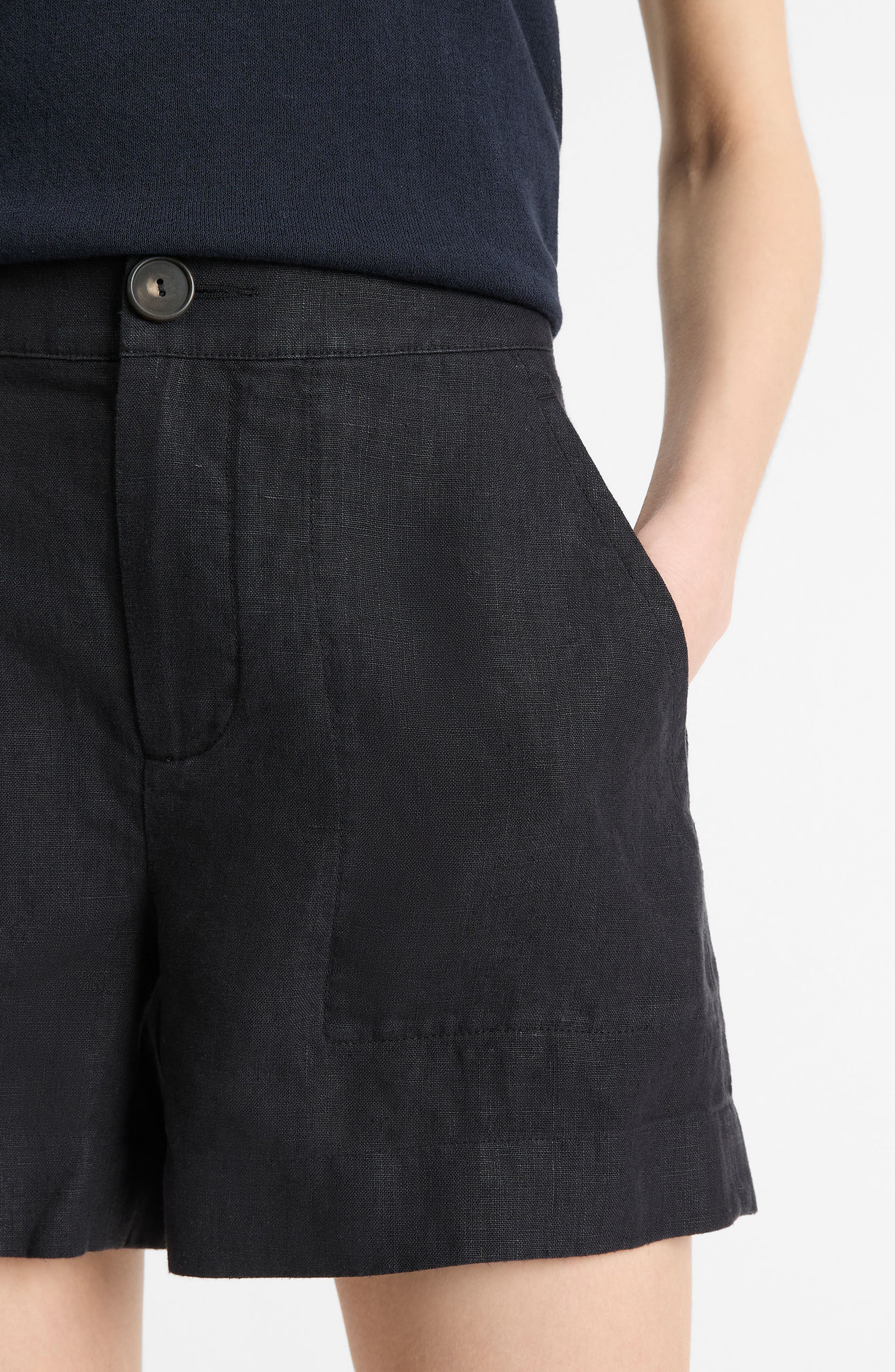 Vince Hemp Shorts in Dark Night Lake at Nordstrom - 3