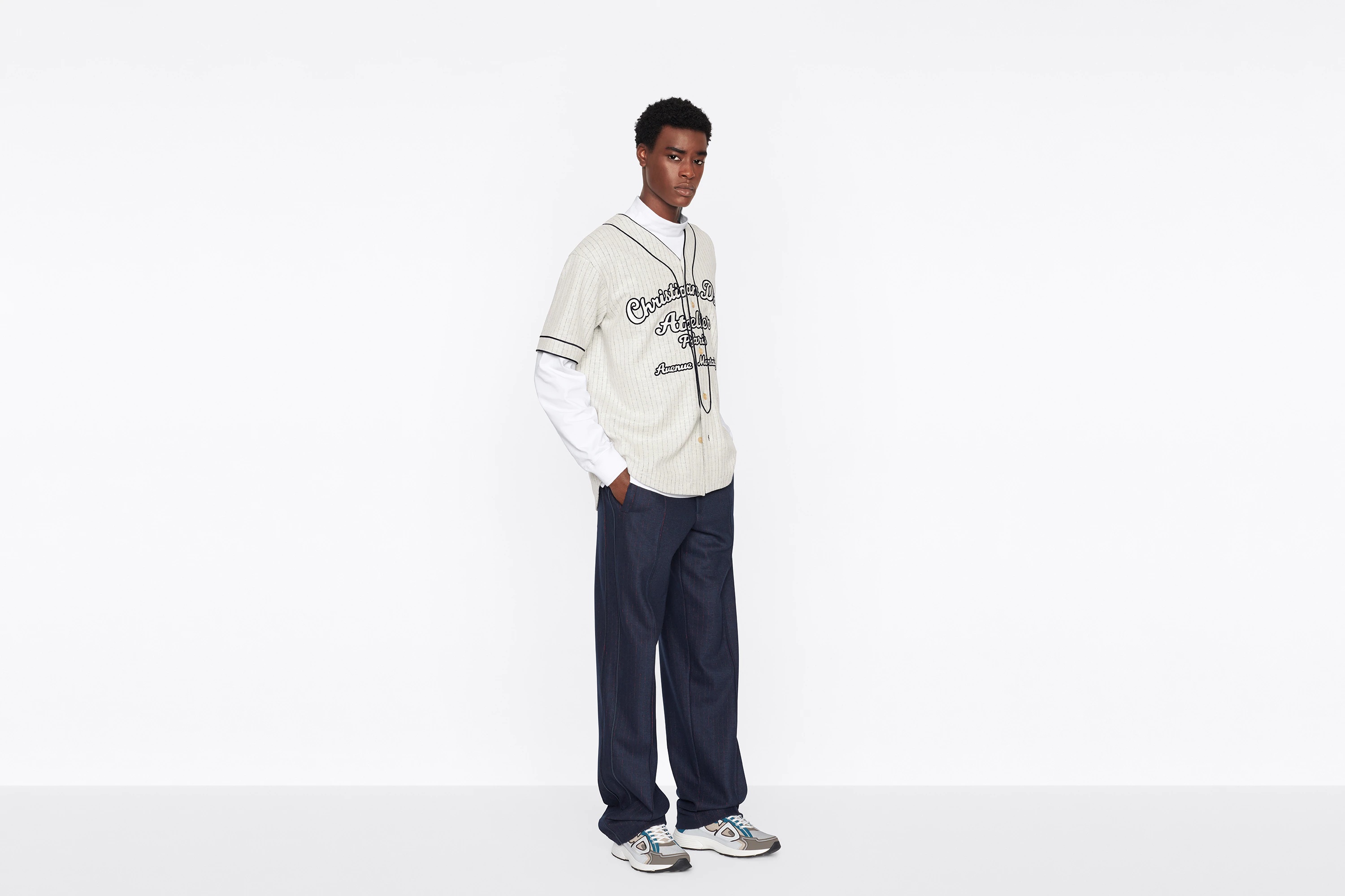 'Christian Dior Atelier' Baseball Shirt - 6