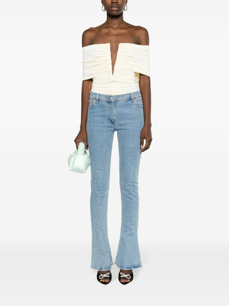 MAGDA BUTRYM off-shoulder ruched top outlook