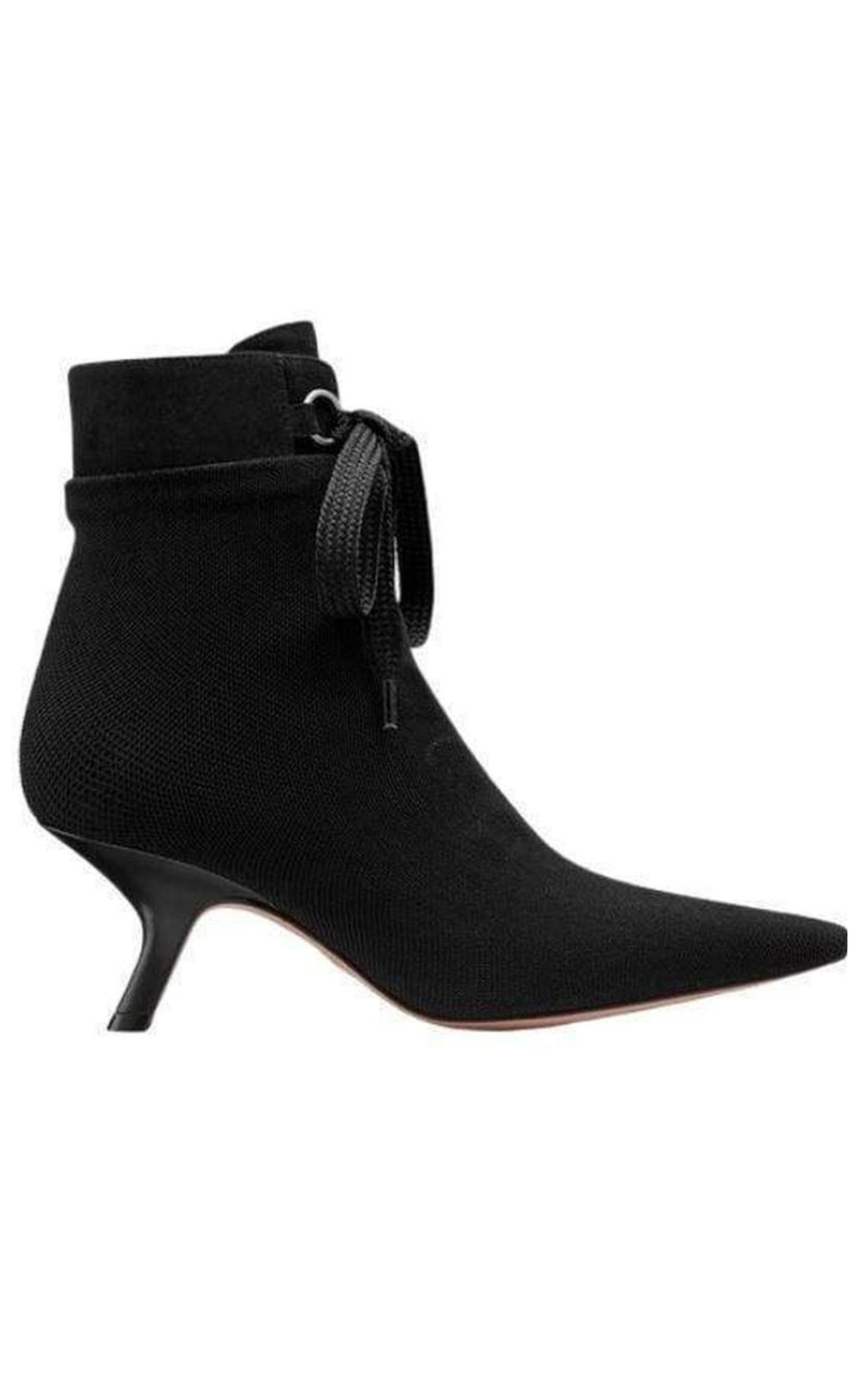 D-Hide Stretch Mesh Ankle Boots - 1