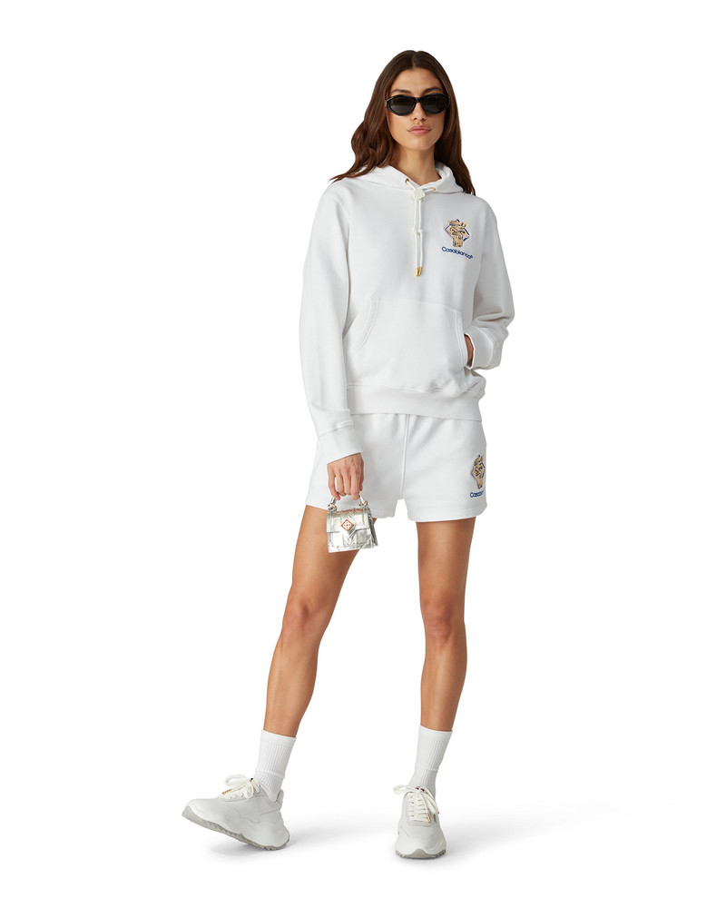 CASABLANCA Diamond Column Hooded Sweatshirt | Casablanca Paris outlook