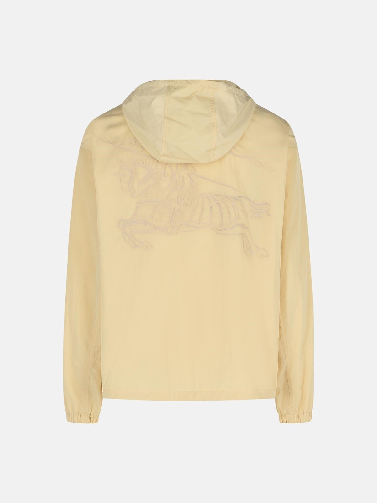 CREAM POLYAMIDE JACKET - 3
