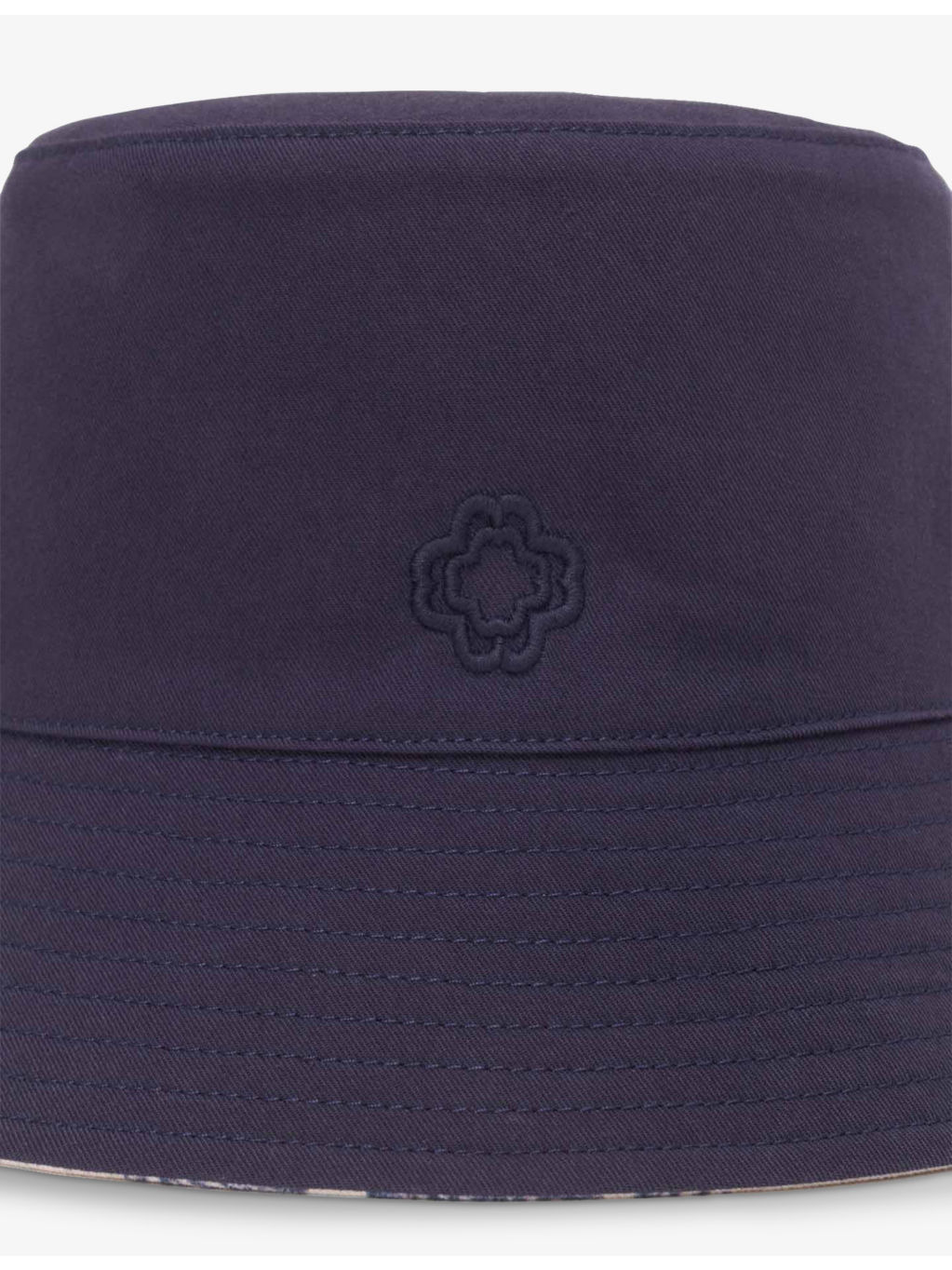 Reversible Fruit-Print Cotton Bucket Hat - 5