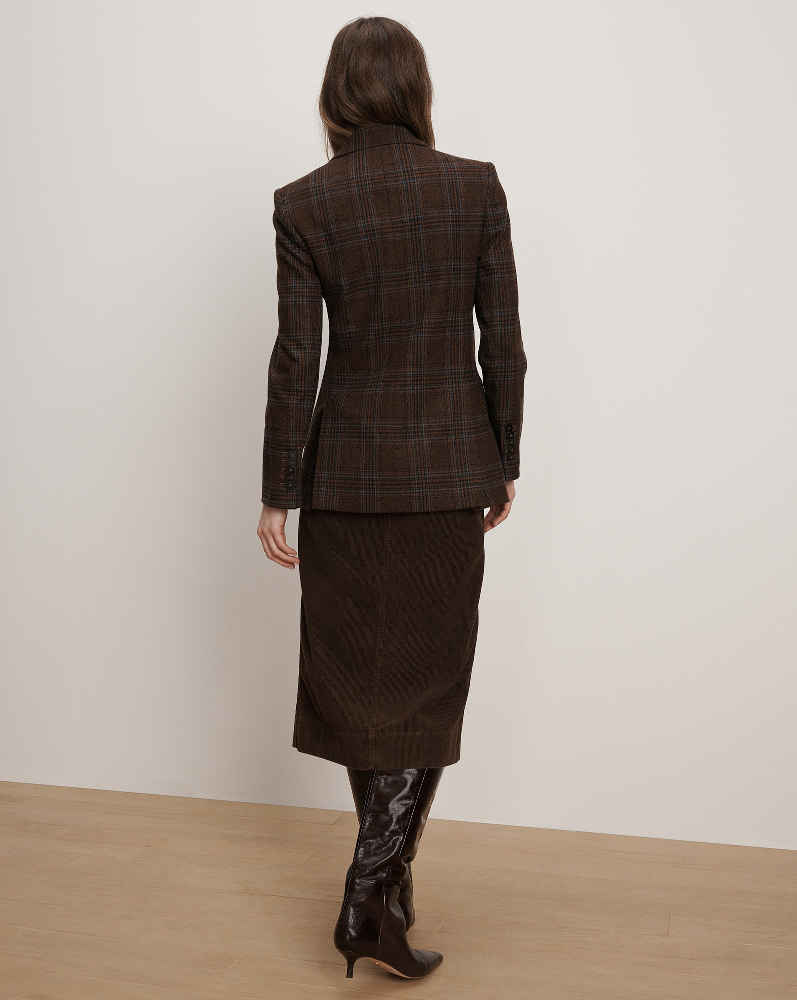 MACI PLAID DICKEY JACKET - 5
