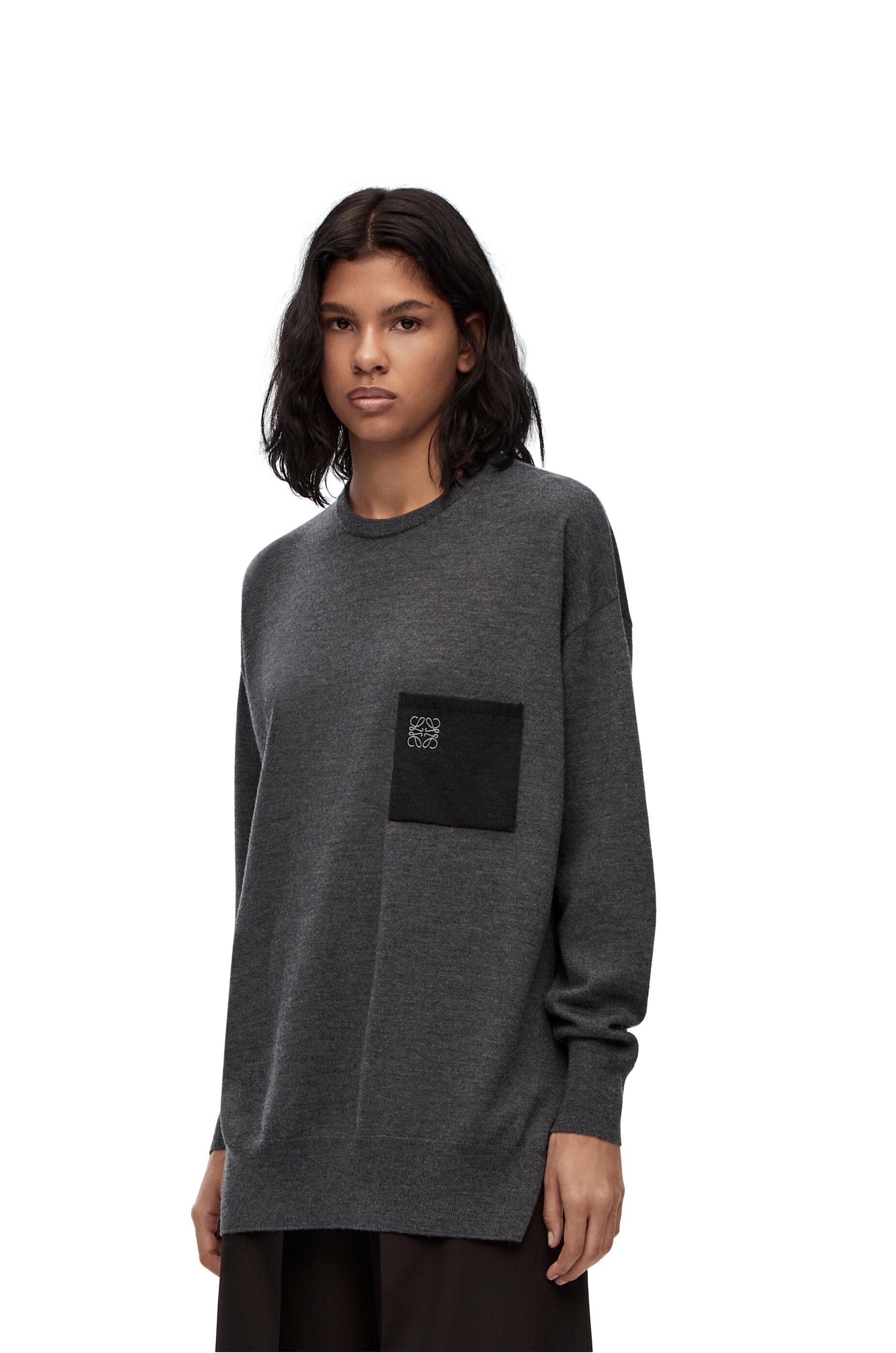 Anagram pocket sweater in wool - 3