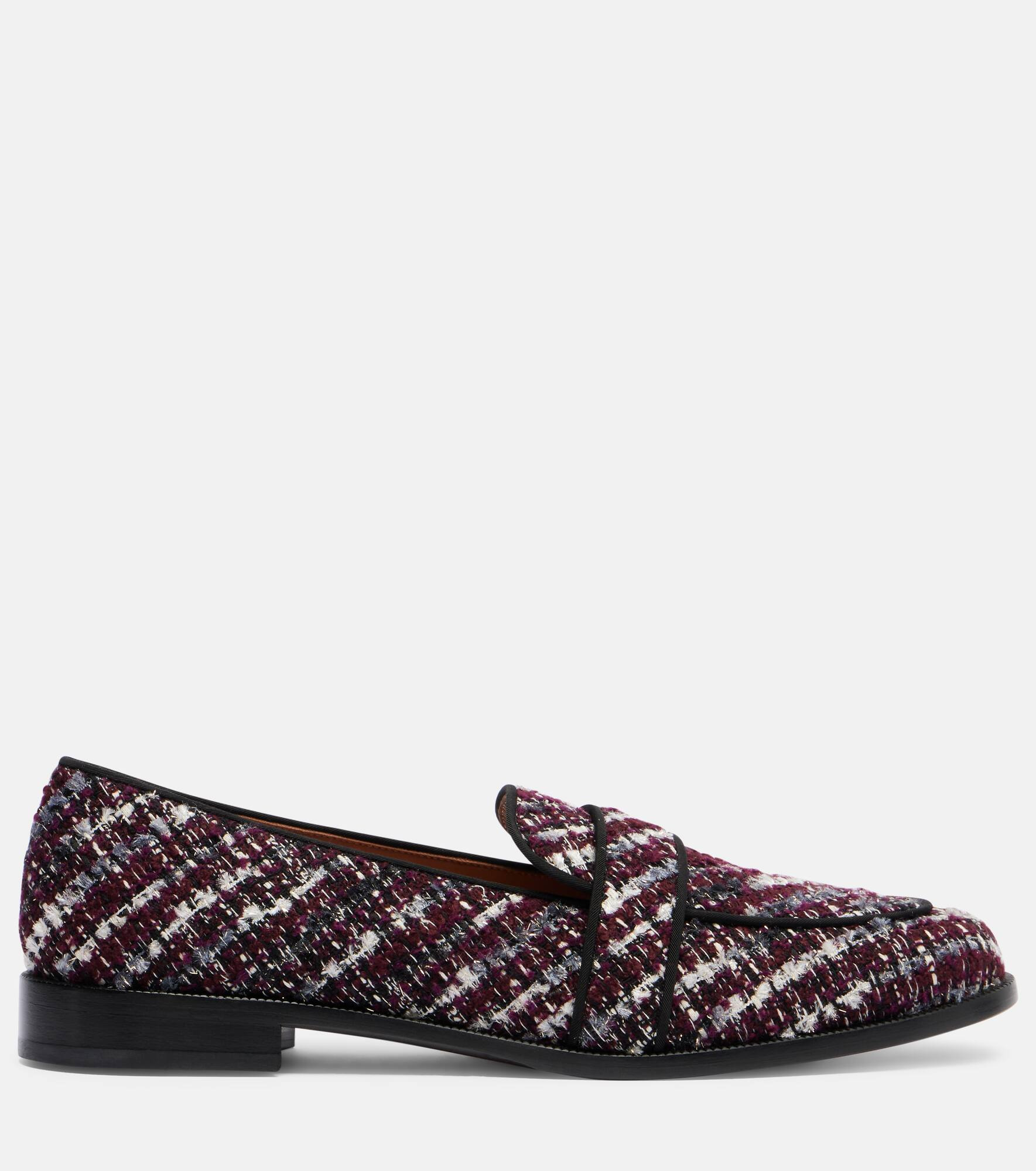 Martin tweed loafers - 4