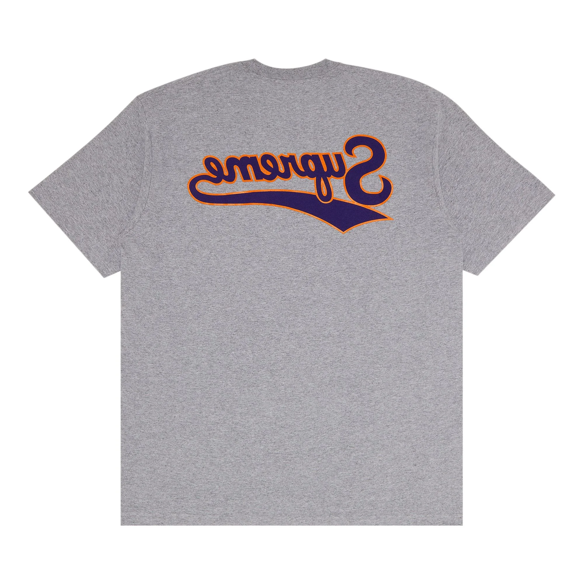 Supreme Backwards Tee 'Heather Grey' - 1
