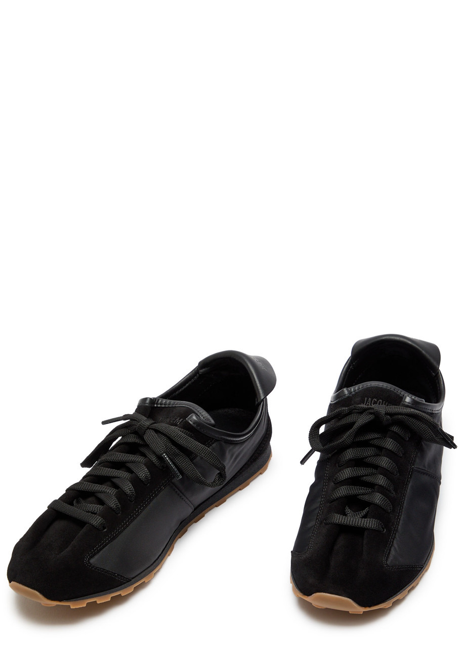 Jacquemus Les Tennis Panelled Suede and Nylon Sneakers - 3