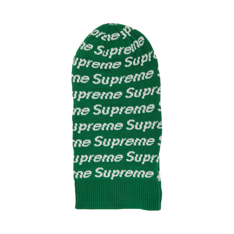 Supreme Supreme x New Era Repeat Balaclava 'Green' outlook